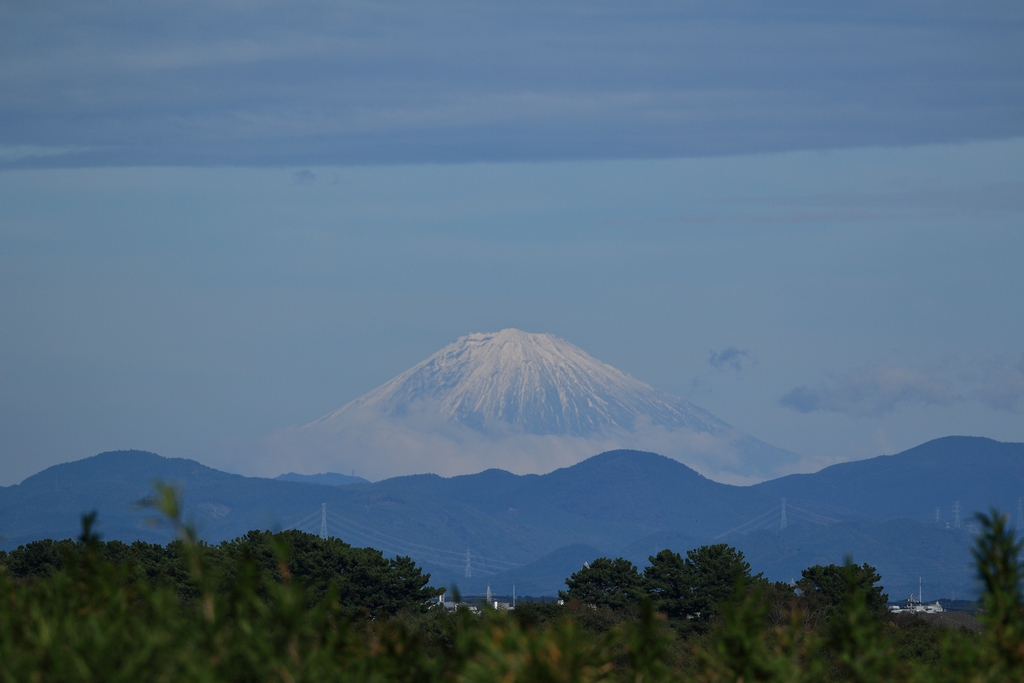 浜松から見える富士山