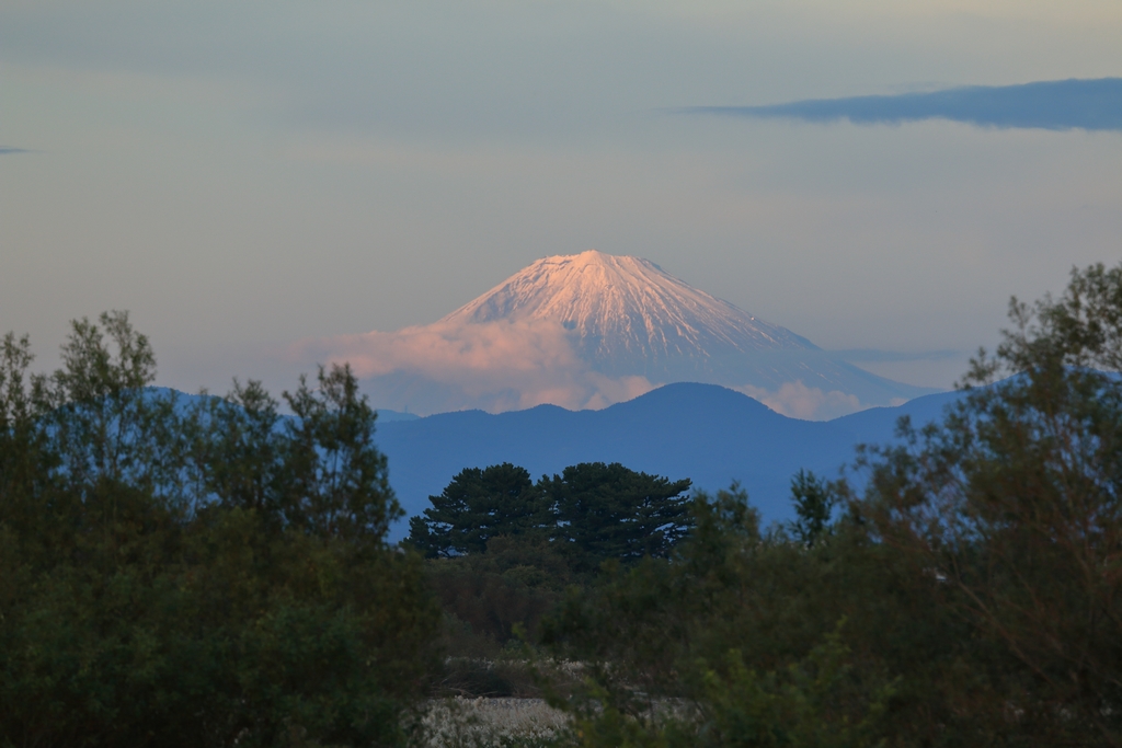 浜松から見える富士山