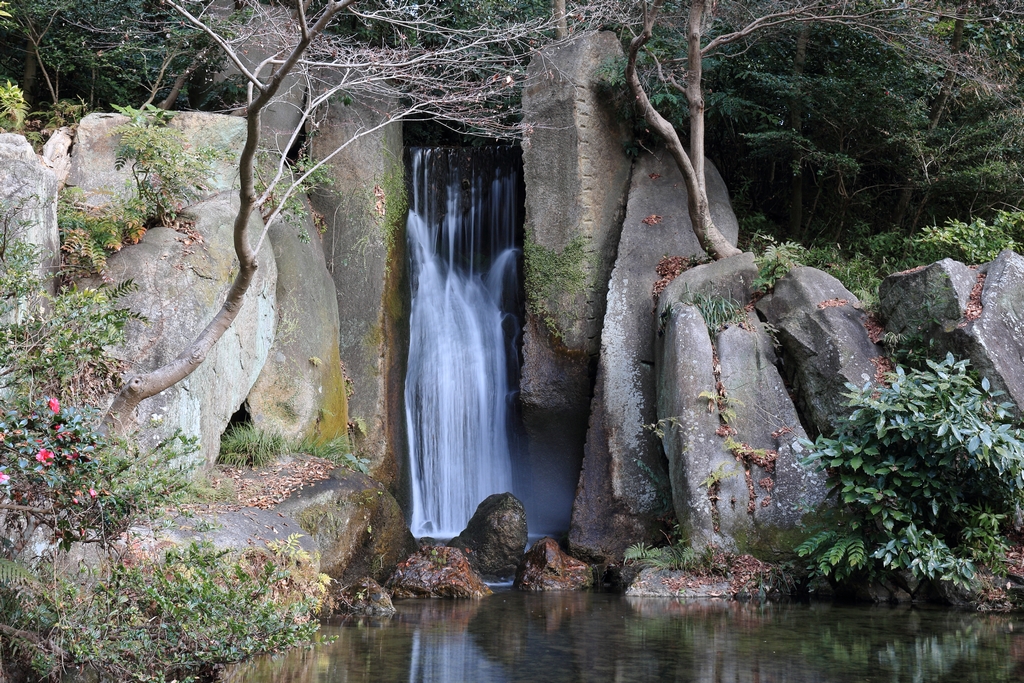 浜松城公園の大滝