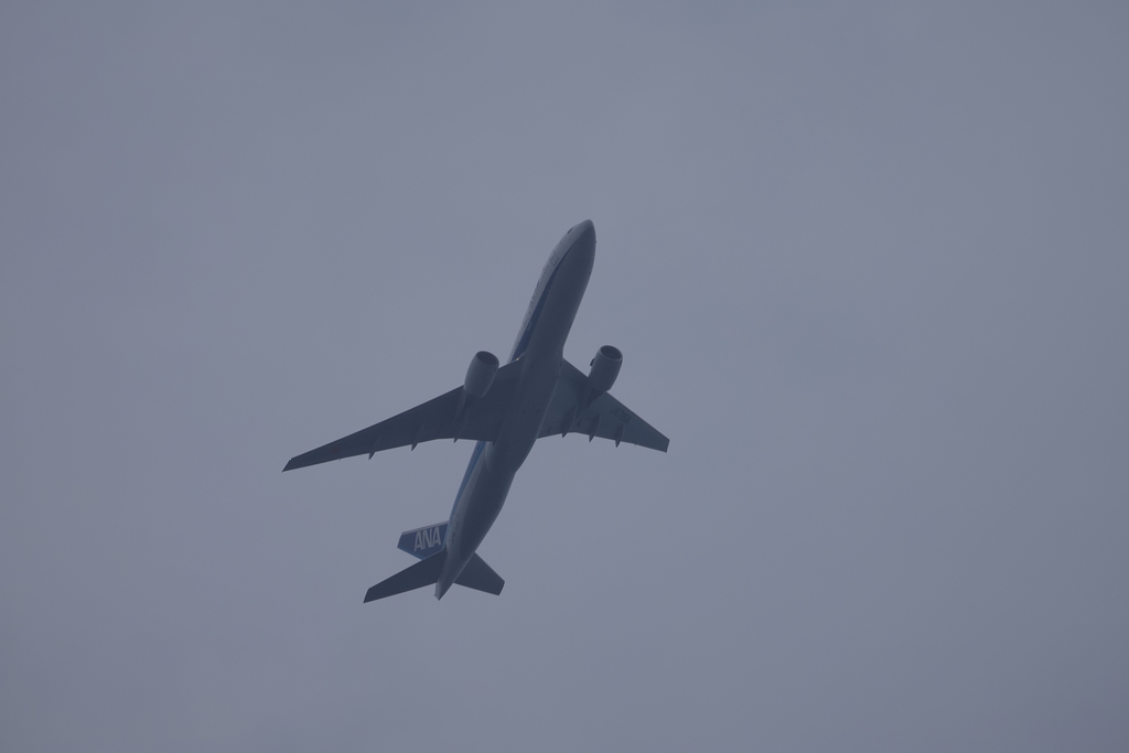 羽田空港から離陸した旅客機