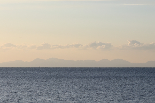 山口県から見た九州